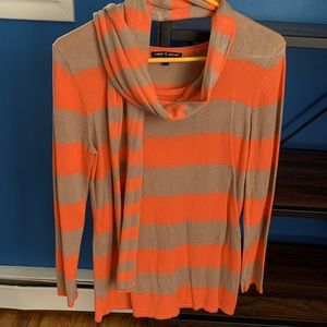 Super comfortable sweater with optional scarf